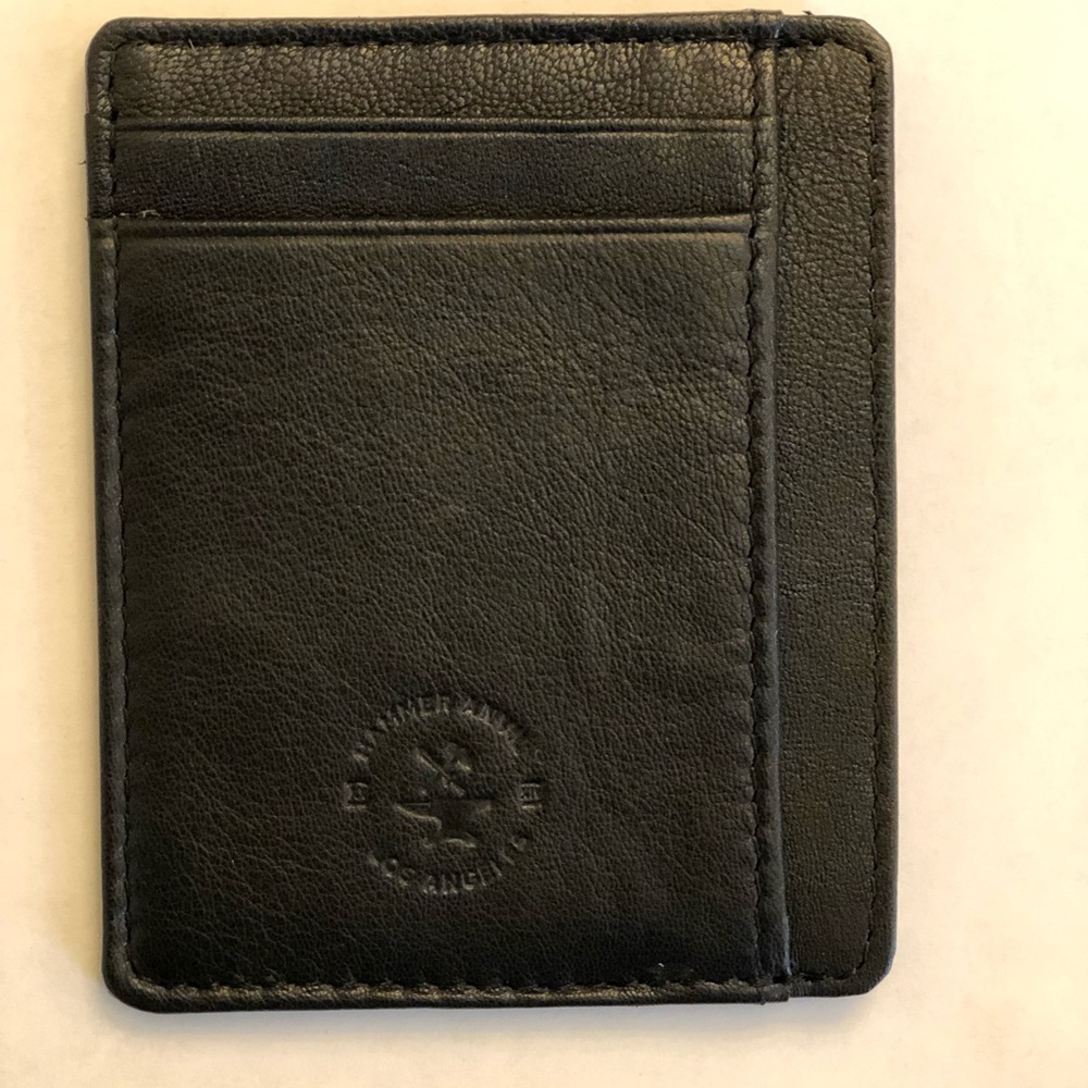 NIB Leather Slim Wallet and Card Holder